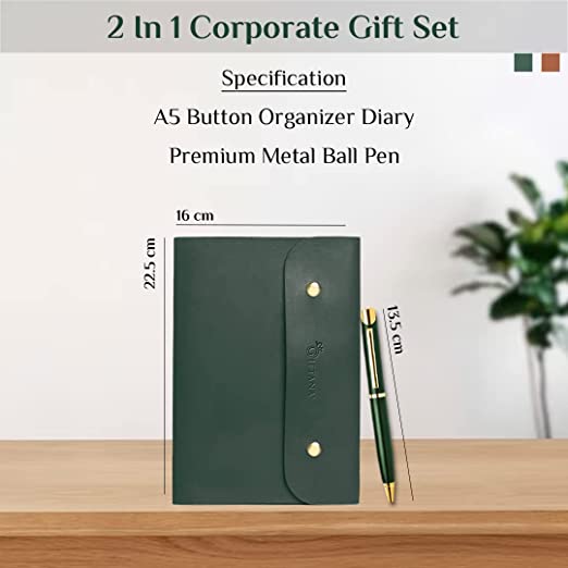 1685432785_Vegan Leather Organizer Button Diary With Metal Pen 2 in 1 Gift Set 04